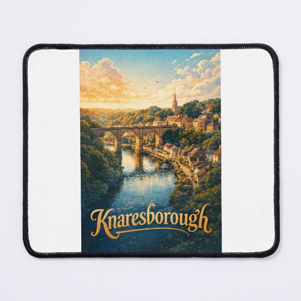 Item preview, Knaresborough Viaduct River Nidd North Yorkshire England designed and sold by Places On Earth.