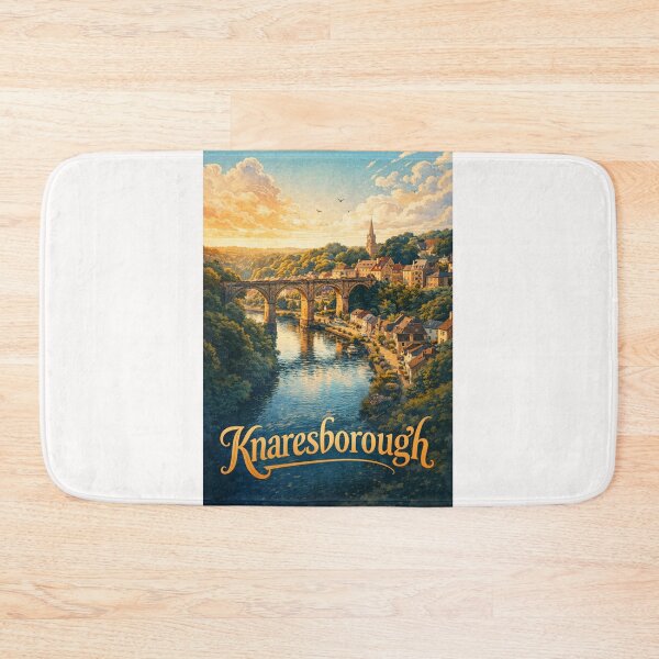 Item preview, Knaresborough Viaduct River Nidd North Yorkshire England designed and sold by Places On Earth.