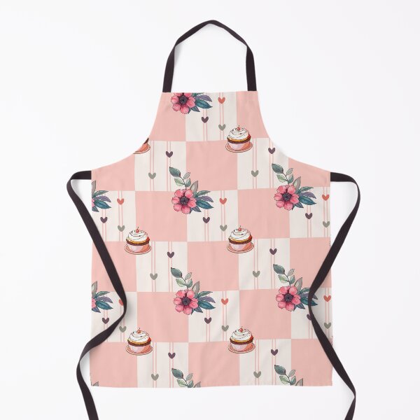Item preview, Vintage Cupcake Pattern – Soft Girl Aesthetic Floral Dessert Design designed and sold by Anastasiia Yurevych.