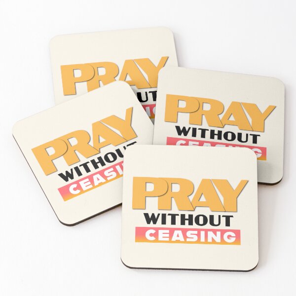 Item preview, Pray Without Ceasing  designed and sold by CrossCrafted.