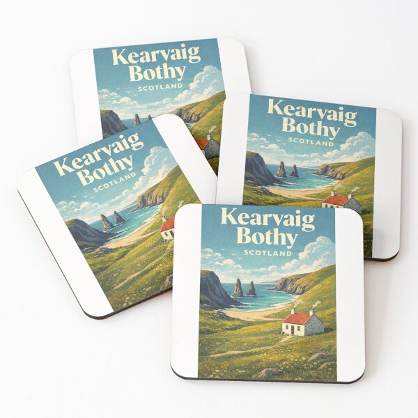 Item preview, Kearvaig Bothy Cape Wrath Sutherland Scottish Highlands Coast designed and sold by Places On Earth.