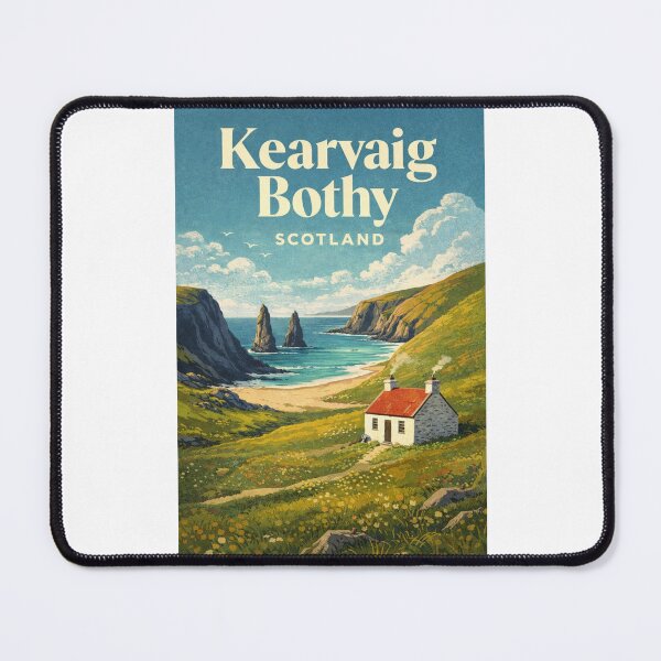 Item preview, Kearvaig Bothy Cape Wrath Sutherland Scottish Highlands Coast designed and sold by Places On Earth.