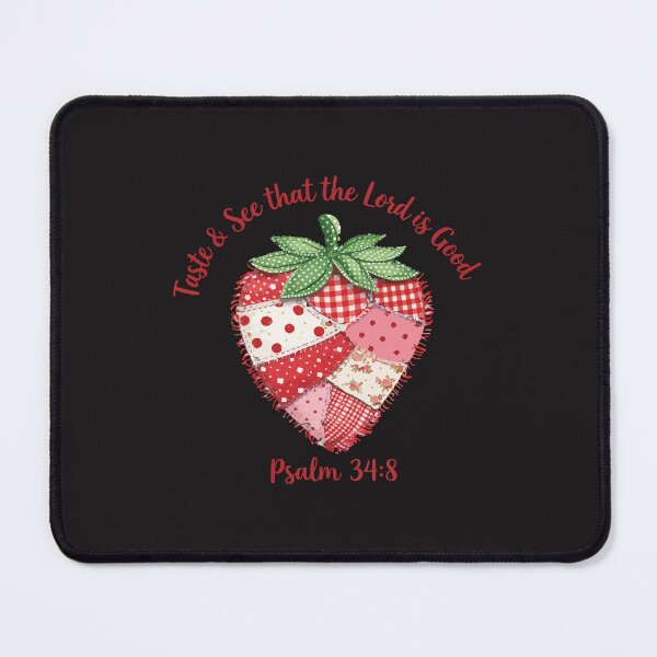 Item preview, Psalm 34 8 Taste And See The Lord Is Good Christian Faith Floral Gift For Women designed and sold by kiralynstration.