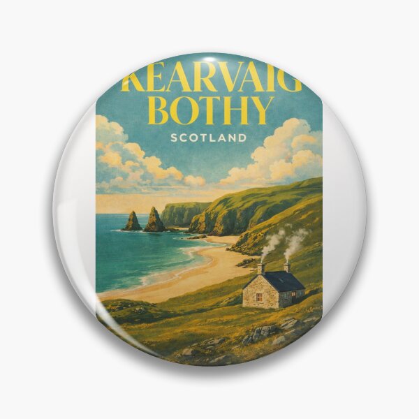 Item preview, Kearvaig Bothy Coastal Cliffs Cape Wrath Highlands Scotland designed and sold by Places On Earth.