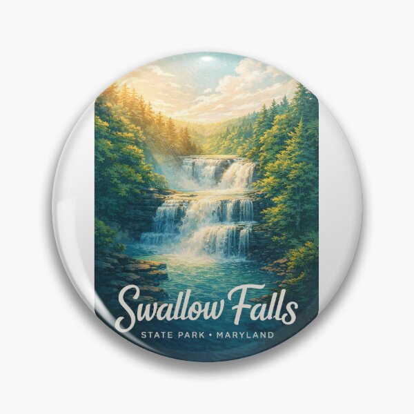 Item preview, Swallow Falls State Park Oakland Garrett County Maryland designed and sold by Places On Earth.