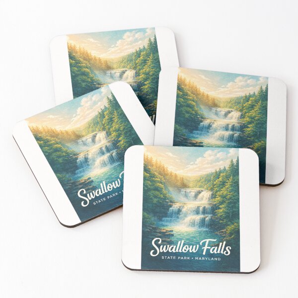 Item preview, Swallow Falls State Park Oakland Garrett County Maryland designed and sold by Places On Earth.