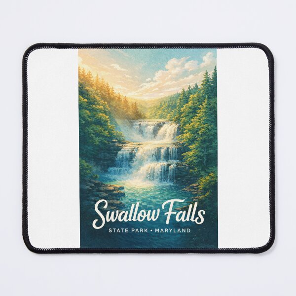 Item preview, Swallow Falls State Park Oakland Garrett County Maryland designed and sold by Places On Earth.