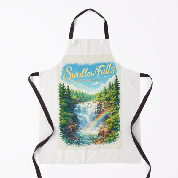 Item preview, Swallow Falls Rainbow Cascade Maryland Garrett County State Park designed and sold by Places On Earth.