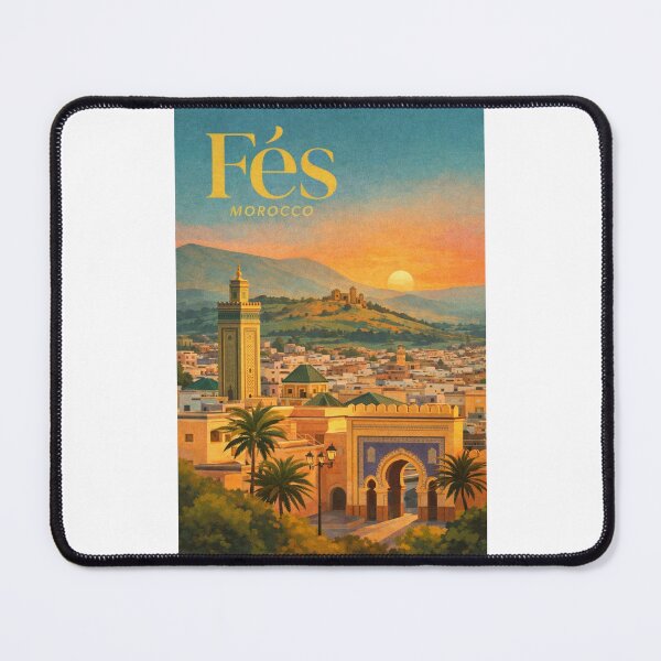 Item preview, Fes Medina Atlas Mountains Fez Morocco Historic Cityscape designed and sold by Places On Earth.
