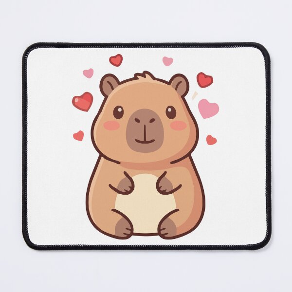 Item preview, Cute capybara in love designed and sold by PeterskyDesign.