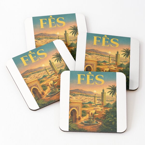 Item preview, Fes Medina Courtyard Atlas Mountains Morocco North Africa designed and sold by Places On Earth.
