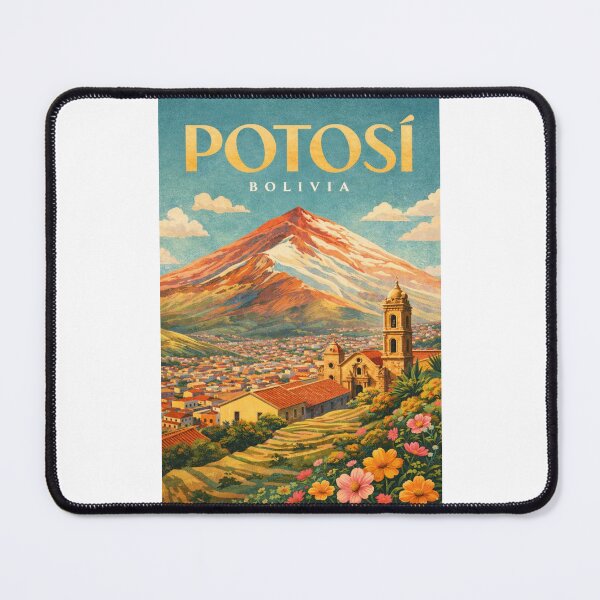 Item preview, Potosí Cerro Rico Andes Bolivia Historic Mining City designed and sold by Places On Earth.
