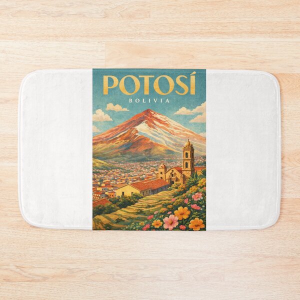 Item preview, Potosí Cerro Rico Andes Bolivia Historic Mining City designed and sold by Places On Earth.