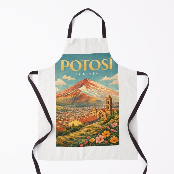 Item preview, Potosí Cerro Rico Andes Bolivia Historic Mining City designed and sold by Places On Earth.