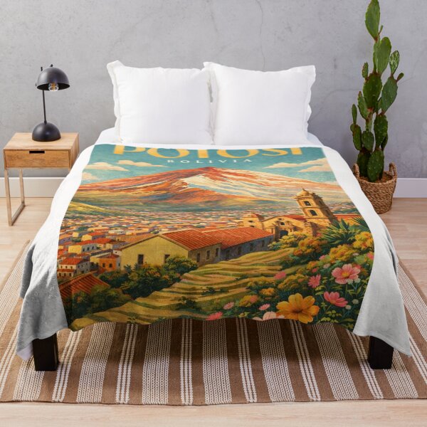 Item preview, Potosí Cerro Rico Andes Bolivia Historic Mining City designed and sold by Places On Earth.
