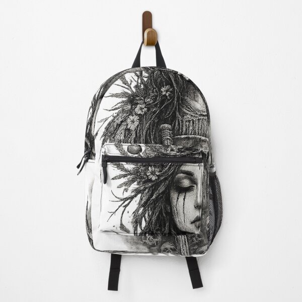 Item preview, Slavic Mythology Południca Lady Midday Folk Horror designed and sold by DraftAndDoneArt.
