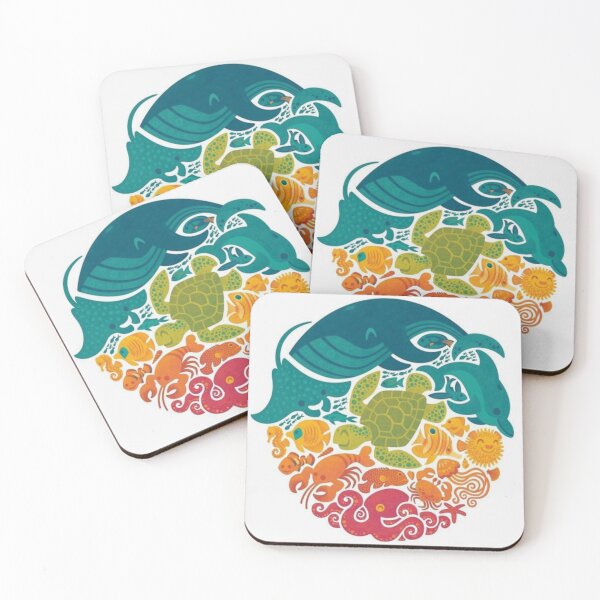 Item preview, Circular ocean life mandala design designed and sold by NivyasArtistry.