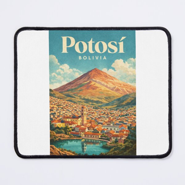 Item preview, Potosí Cerro Rico Andes Altiplano Bolivia Historic Cityscape designed and sold by Places On Earth.