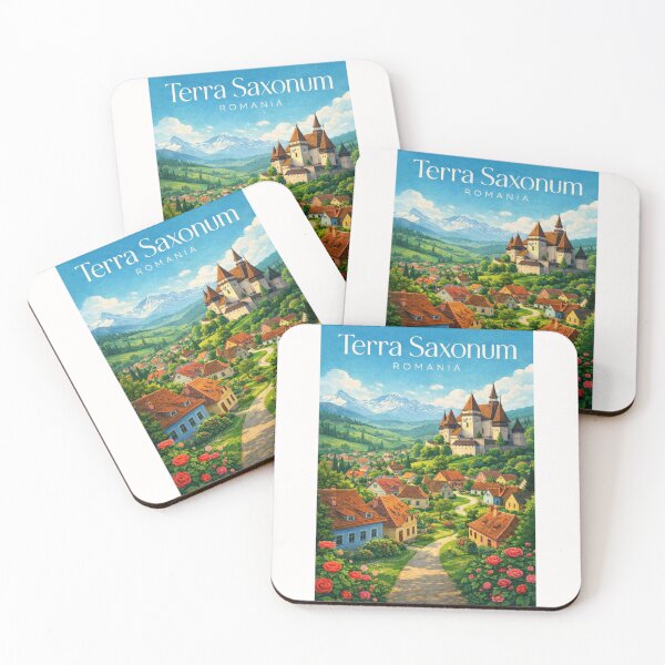 Item preview, Terra Saxonum Transylvania Carpathian Mountains Romania Saxon Heritage Region designed and sold by Places On Earth.