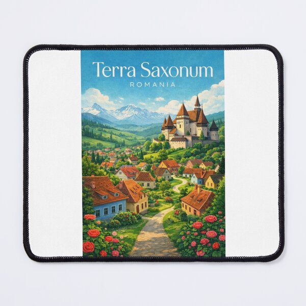 Item preview, Terra Saxonum Transylvania Carpathian Mountains Romania Saxon Heritage Region designed and sold by Places On Earth.