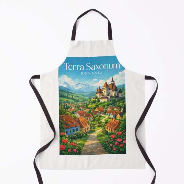 Item preview, Terra Saxonum Transylvania Carpathian Mountains Romania Saxon Heritage Region designed and sold by Places On Earth.