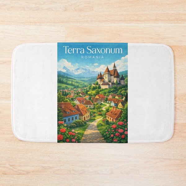 Item preview, Terra Saxonum Transylvania Carpathian Mountains Romania Saxon Heritage Region designed and sold by Places On Earth.