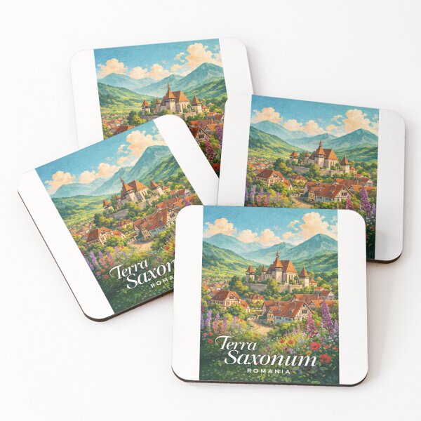 Item preview, Terra Saxonum Transylvania Saxon Villages Carpathians Romania Heritage designed and sold by Places On Earth.