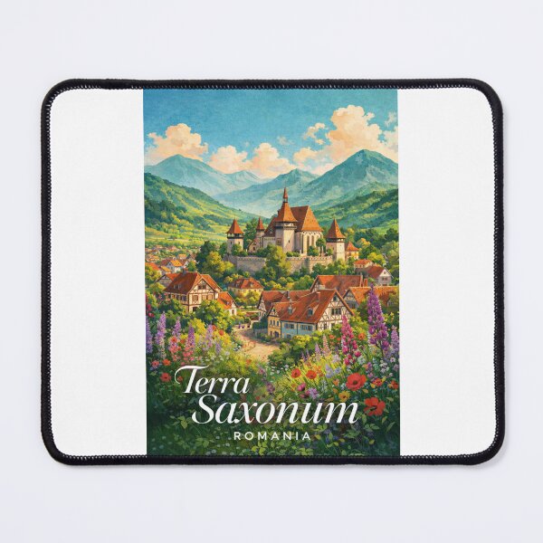 Item preview, Terra Saxonum Transylvania Saxon Villages Carpathians Romania Heritage designed and sold by Places On Earth.