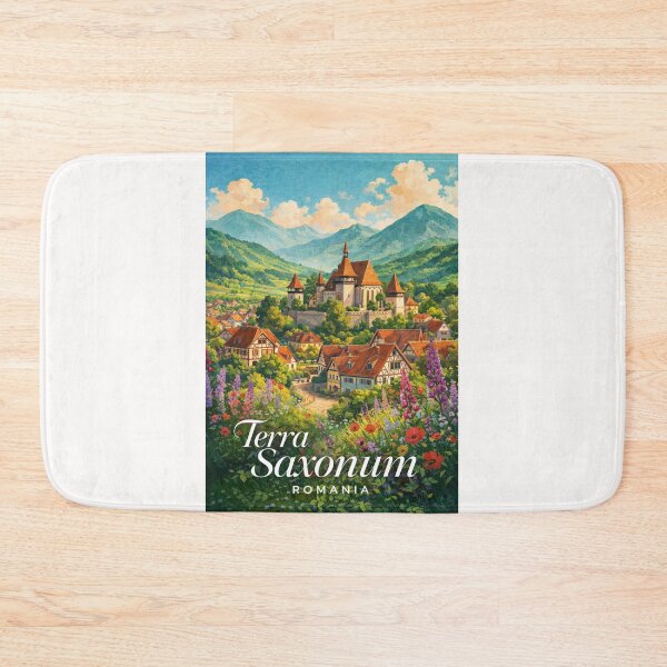 Item preview, Terra Saxonum Transylvania Saxon Villages Carpathians Romania Heritage designed and sold by Places On Earth.