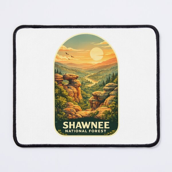 Item preview, Shawnee National Forest Garden of the Gods Illinois Shawnee Hills Sunset designed and sold by Places On Earth.