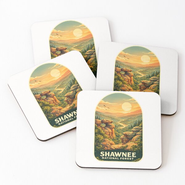 Item preview, Shawnee National Forest Garden of the Gods Illinois Shawnee Hills Sunset designed and sold by Places On Earth.