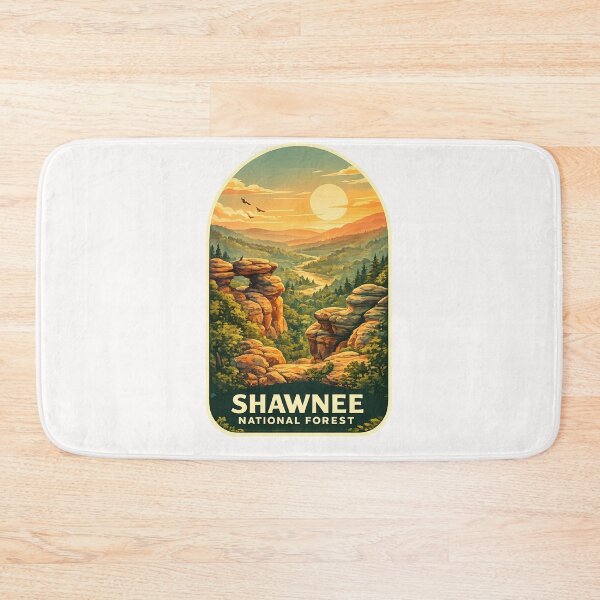 Item preview, Shawnee National Forest Garden of the Gods Illinois Shawnee Hills Sunset designed and sold by Places On Earth.