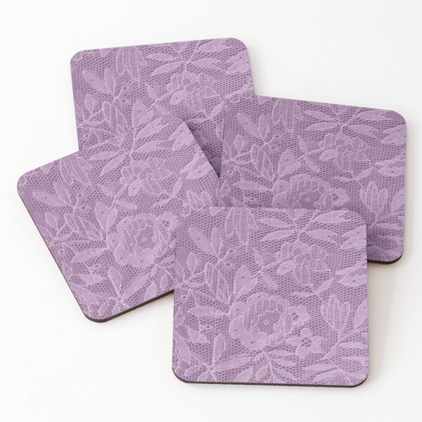 Item preview, Vintage Floral Lace - Pastel Purple designed and sold by KeksWorkroom.