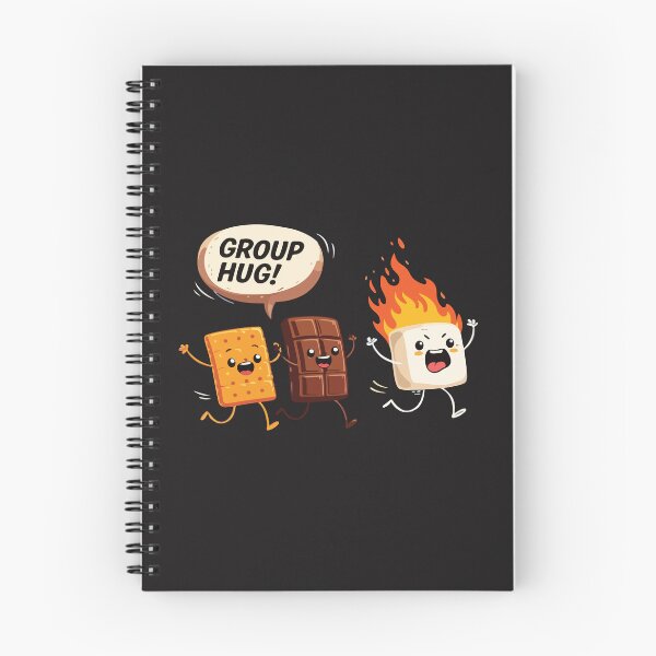 Item preview, Camping Smores Group Hug Funny Marshmallow Campfire Cute Family Camping Humor designed and sold by kiralynstration.