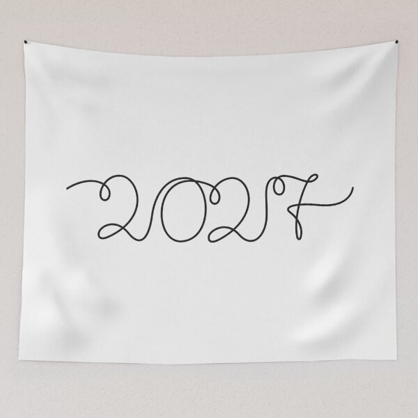 Item preview, 2027 year one line art designed and sold by CHERRY--SHOP.