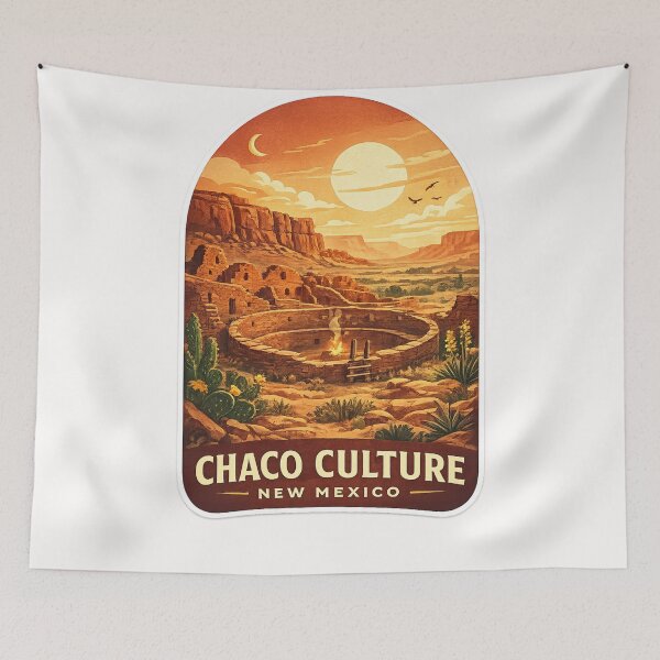 Item preview, Chaco Culture National Historical Park San Juan Basin New Mexico United States designed and sold by Places On Earth.