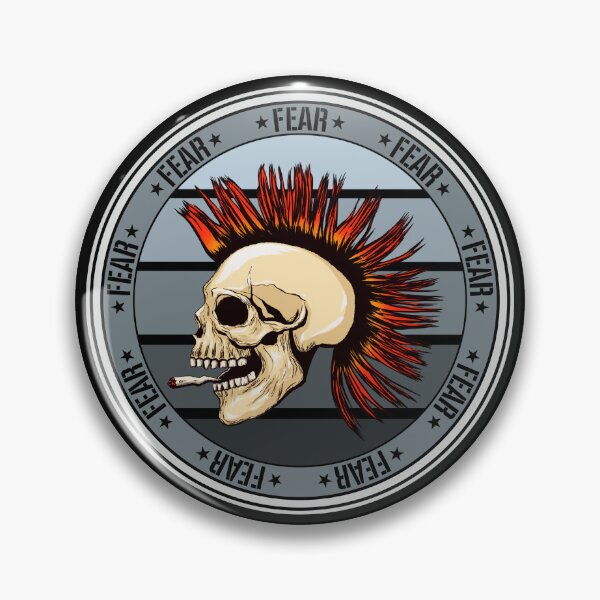 Item preview, Fear // Punk Skull  designed and sold by MagicEyesOnly.