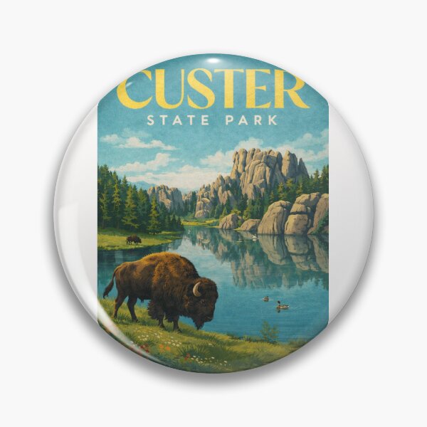 Item preview, Custer State Park Black Hills South Dakota Sylvan Lake Granite Peaks designed and sold by Places On Earth.