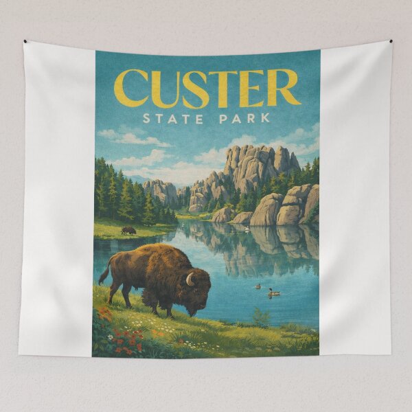 Item preview, Custer State Park Black Hills South Dakota Sylvan Lake Granite Peaks designed and sold by Places On Earth.
