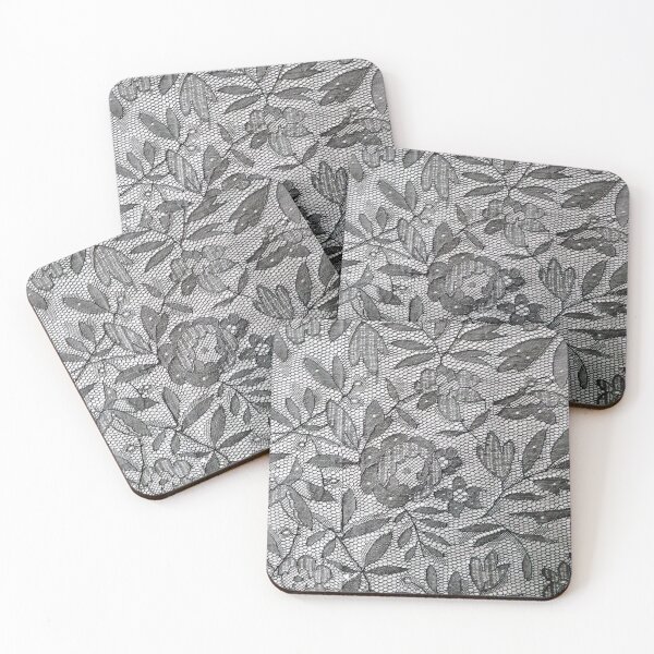 Item preview, Vintage Floral Lace - Black designed and sold by KeksWorkroom.