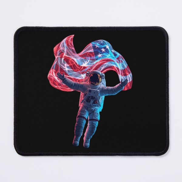 Item preview, Cosmic Explorer with Flowing Patriotic Energy designed and sold by KapiPrint.