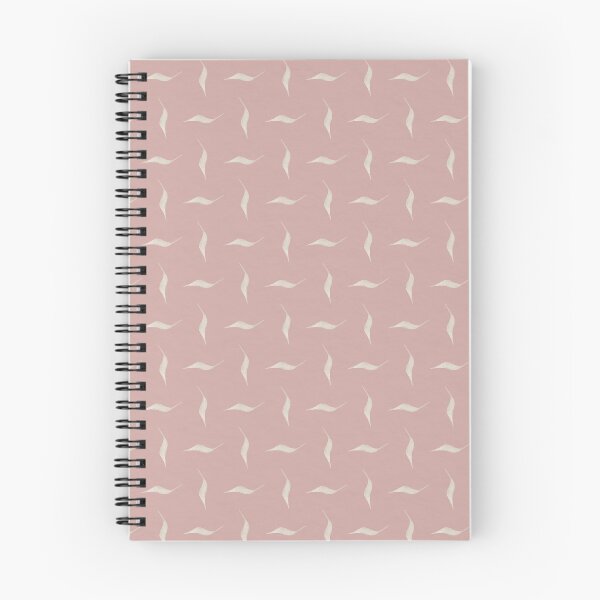 Item preview, Off-white abstract organic motif pattern on dusty rose.  designed and sold by Designs by christel_treiber.