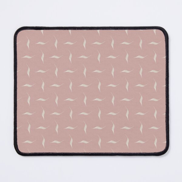 Item preview, Off-white abstract organic motif pattern on dusty rose.  designed and sold by Designs by christel_treiber.