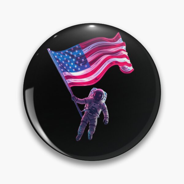 Item preview, Cosmic Explorer with Flowing Patriotic Energy designed and sold by KapiPrint.