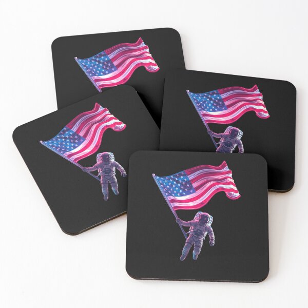 Item preview, Cosmic Explorer with Flowing Patriotic Energy designed and sold by KapiPrint.