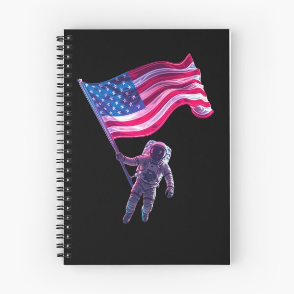 Item preview, Cosmic Explorer with Flowing Patriotic Energy designed and sold by KapiPrint.