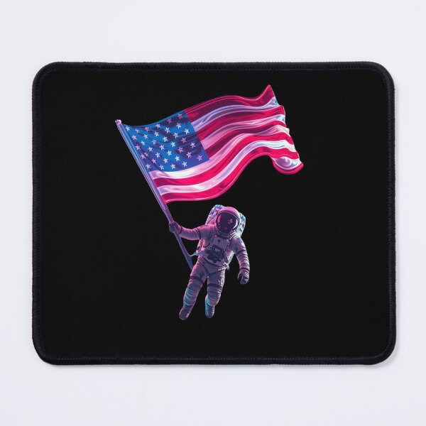 Item preview, Cosmic Explorer with Flowing Patriotic Energy designed and sold by KapiPrint.