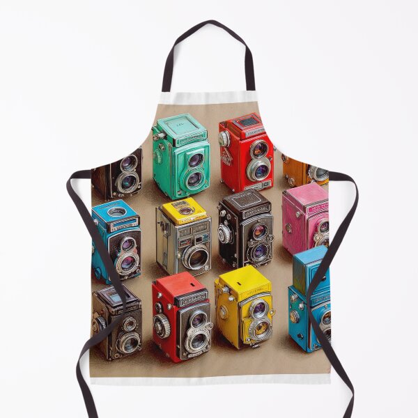 Item preview, Retro Vintage Camera Collection for Photographers Analog Film Photography Lover Gift designed and sold by onubi.