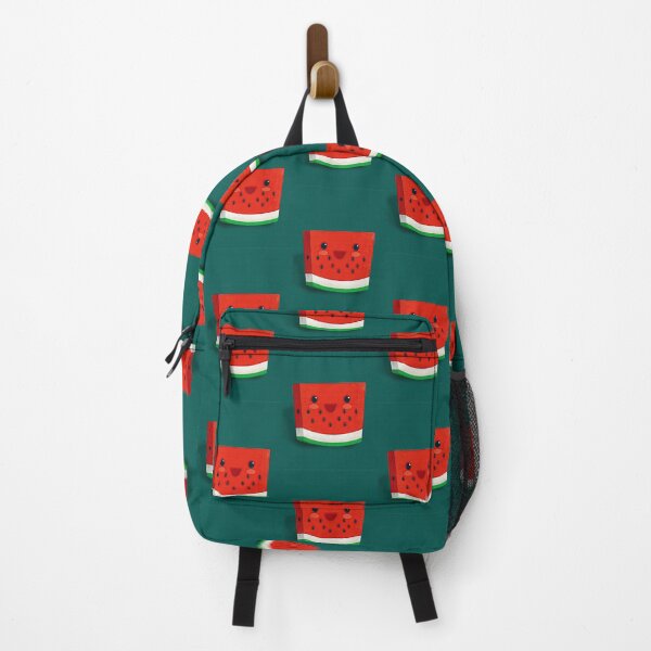 Item preview, Cute Square Kawaii Watermelon Face Poster designed and sold by Piotrek0001.