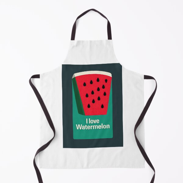 Item preview, Minimalist I Love Watermelon Green Poster designed and sold by Piotrek0001.